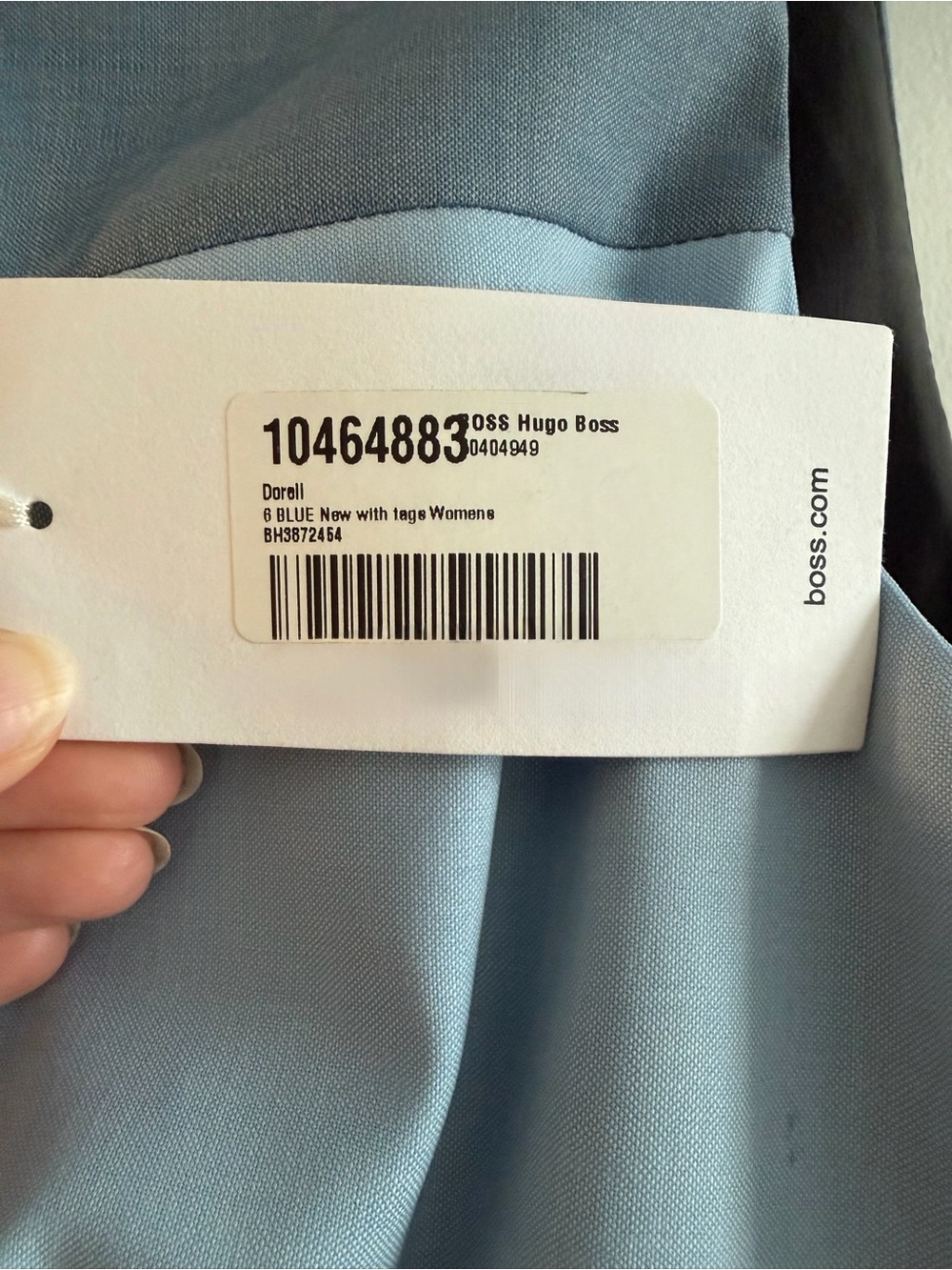 Hugo Boss Doreli Dress, 100% Virgin Wool, Size 6, Brand New with Tags - Picture 4 of 5